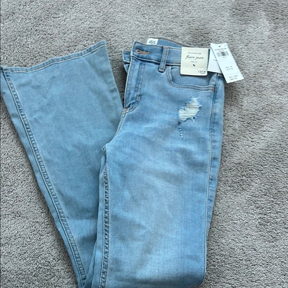 abercrombie kids Other - NWT Abercrombie kids flare Jean high rise size 13/14 regular
